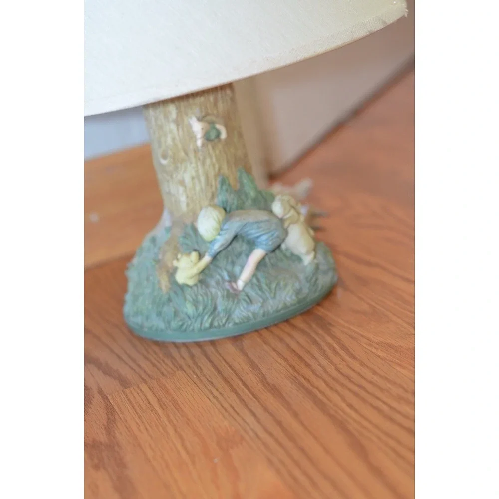 Lamp Pooh Stuck in Hole Christopher Robin Rabbits Roo Disney Co Charpente 16x10